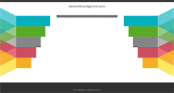 Desktop Screenshot of domesticandgenral.com